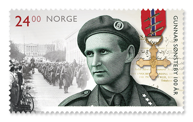 15 June 2018 Gunnar Sønsteby Centenary - Posten.no/en