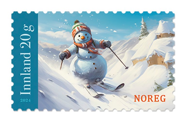 Issue 7 November 2024 Christmas stamps Posten.no/en